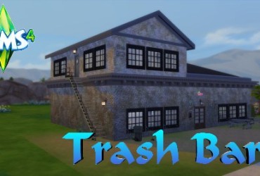 Sims 4 – Trash Bar NoCC