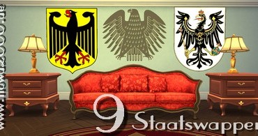 Sims 4 – Staatswappen Walltattoo Set