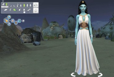 TS4 – CAS Background Alien Village