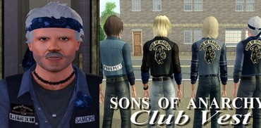 Sims 3 – Sons of Anarchy Kutte 2