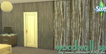 Sims 4 Woodwall Set