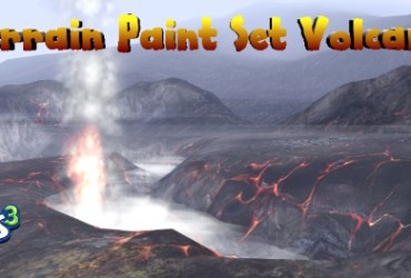 Sims 3 – Terrain Paint Set Volcano