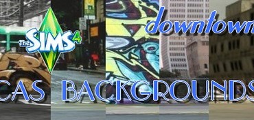 Sims 4 – Downtown CAS Backgrounds